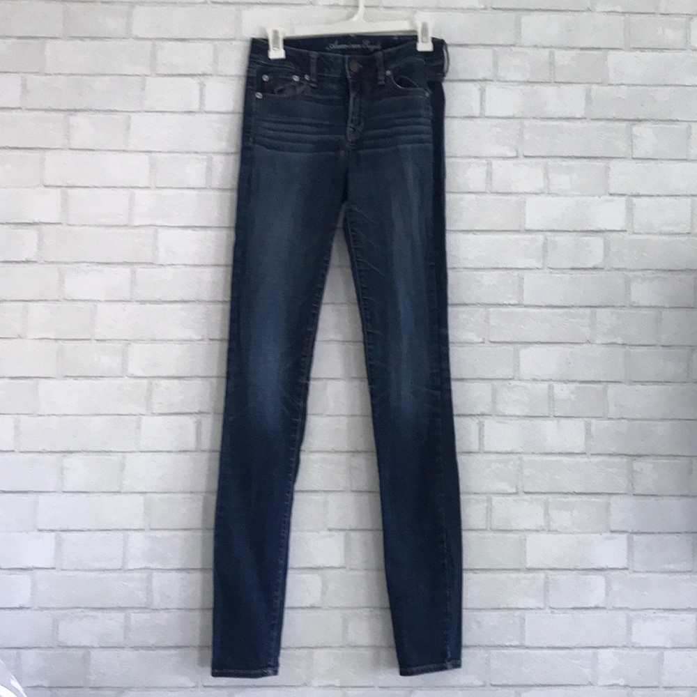 American Eagle Jeans super skinny 4 X-long